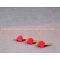 decorative heart paper clips